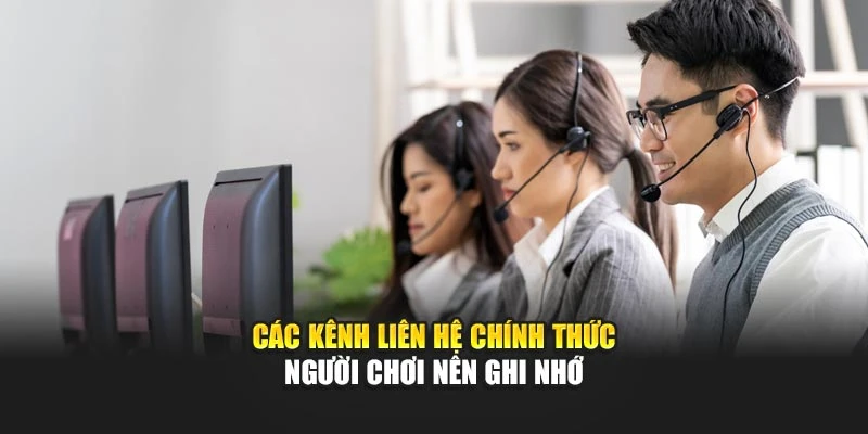 Các kênh liên hệ chính thức người chơi nên ghi nhớ